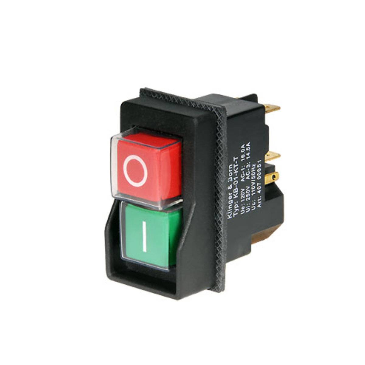 407 000 01 Kedu KB01-KT Einbauschalter KJD17F-0