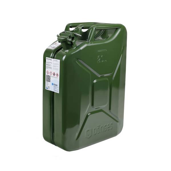 Dönges Stahlblech Kraftstoffkanister, 5 l, rot