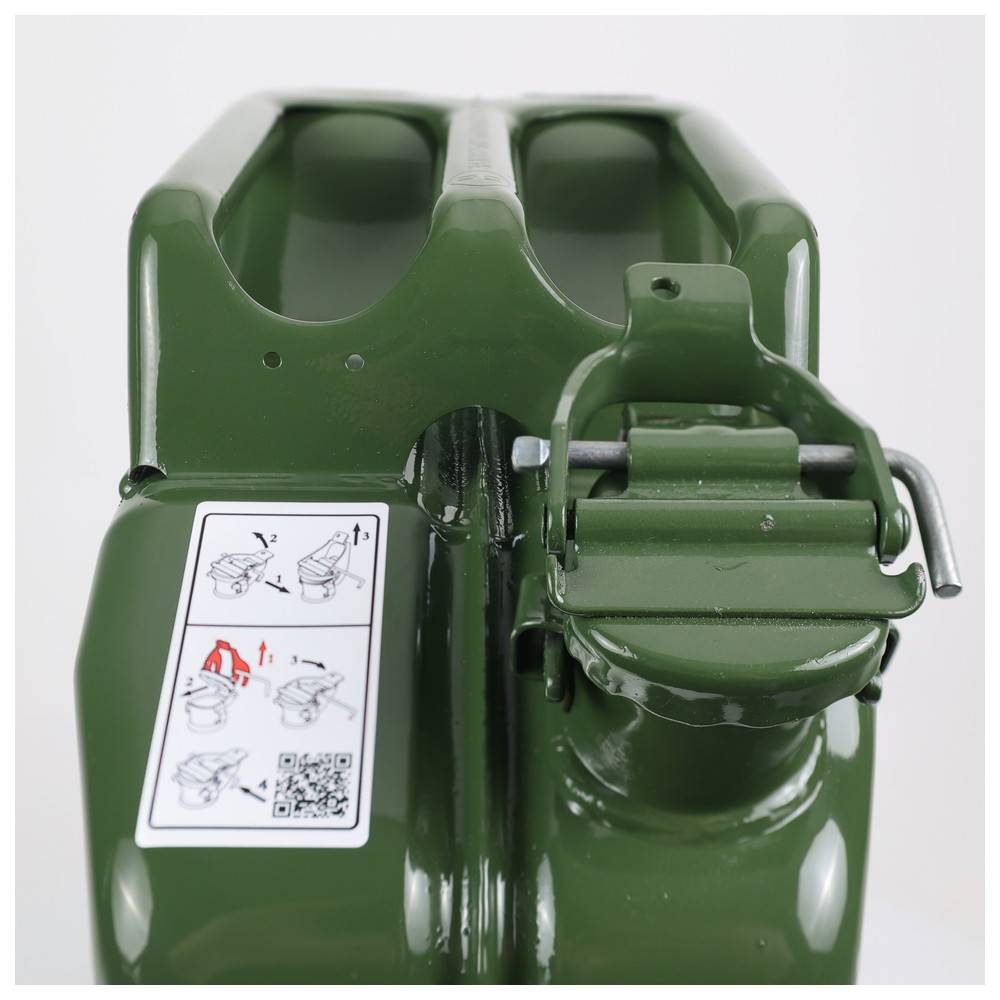 Dönges Stahlblech Kraftstoffkanister, 10 l, rot-1