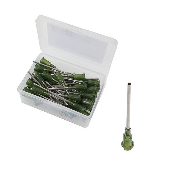 WETEC Dosiernadel, gerade, 1,5", 0,60 mm / Gauge 20, rosa
