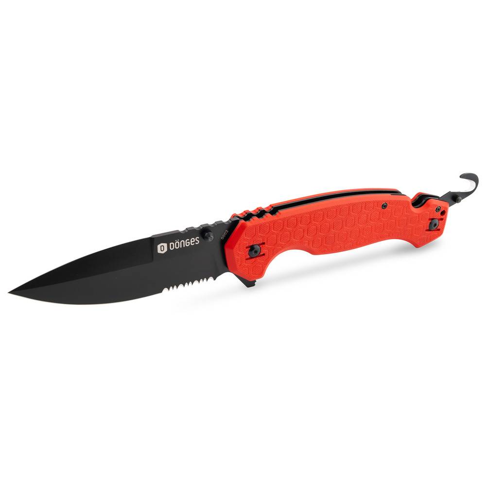 Dönges Rettungsmesser Professional, Fire Fighter, Farbe Rot-0