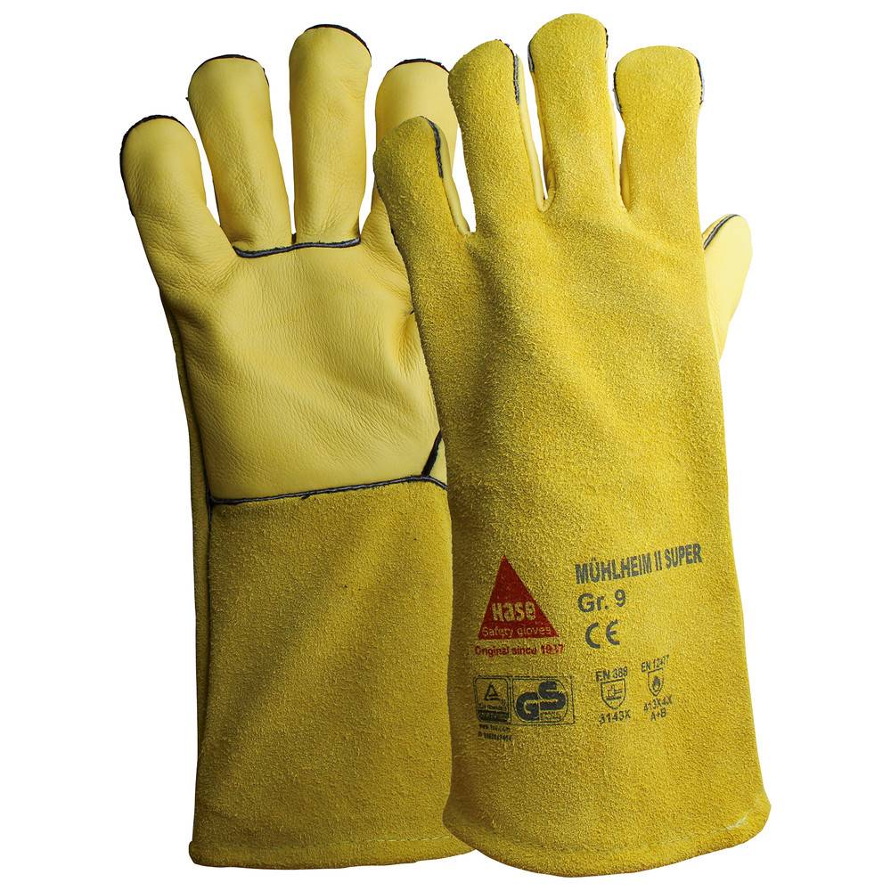 Hase Schweißerhandschuh Mühlheim 2 Super, TÜV GS, Gr. 10-0