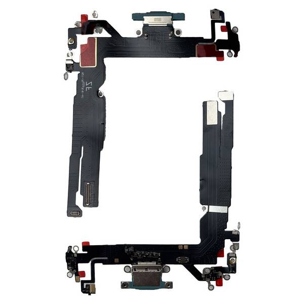 Für Apple iPhone 16 Ladeanschluss Dock Connector Reparatur Ersatzteil Grün