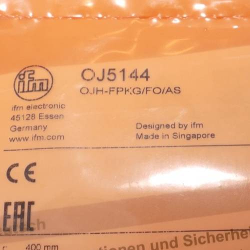 Ifm EFECTOR IFM OJ5144 EFECTOR IFM OJ5144 New-2