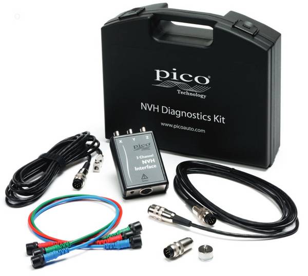 Pico NVH Starter Diagnose Kit im Koffer - Spezielles Zubehör für Messgeräte