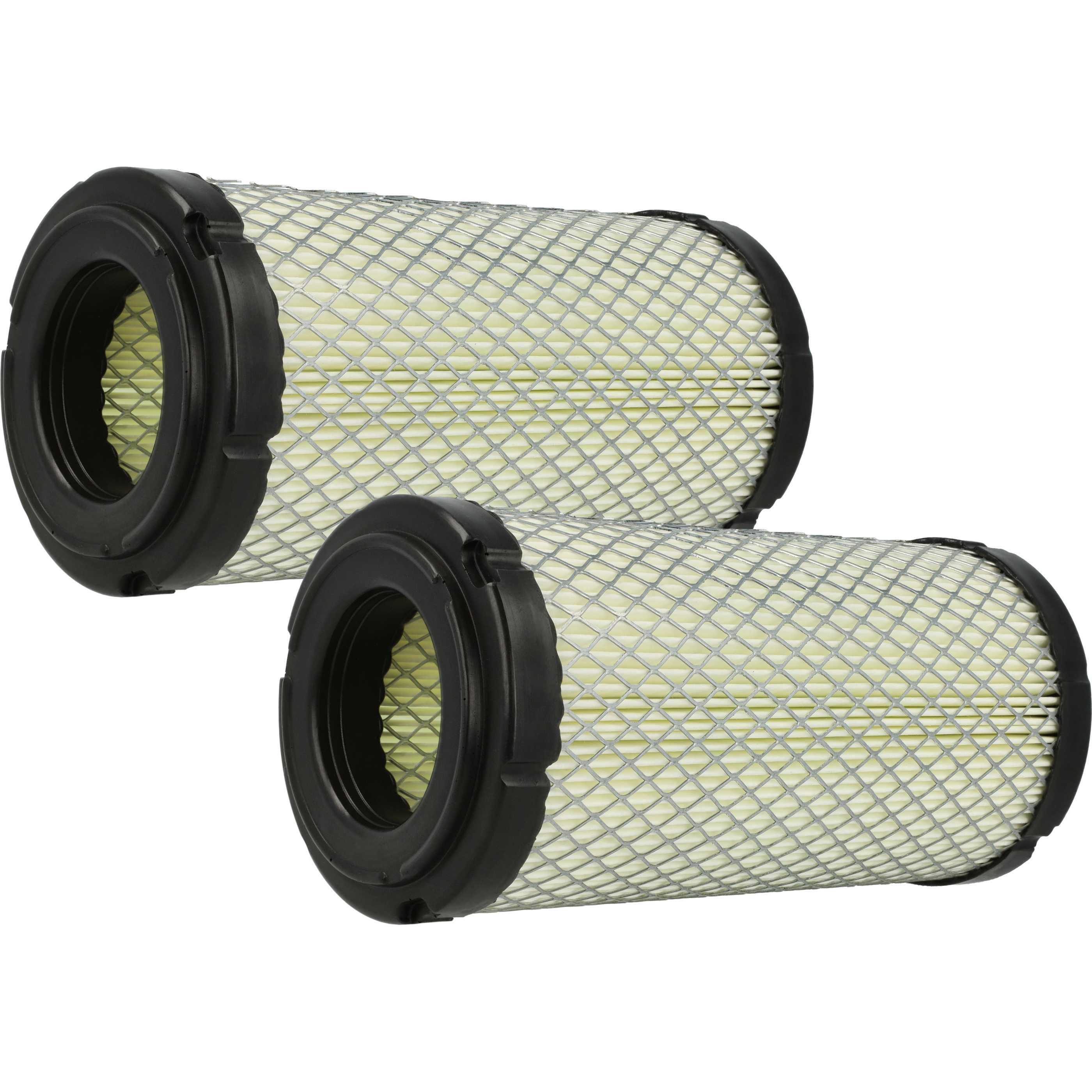 vhbw 2x Luftfilter Ersatz für DOOSAN 97400026 für Bagger | Äußerer Motorfilter-0