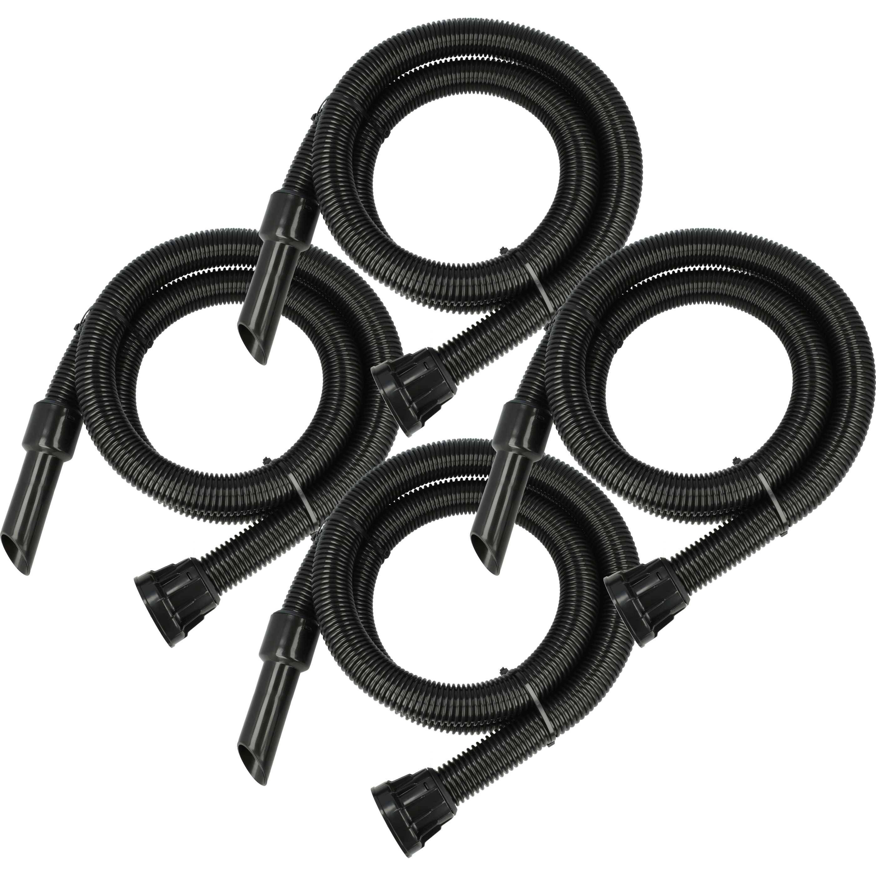 vhbw 4x Ersatz Schlauch kompatibel mit Numatic Henry HDX201 A2 | HET200, HET200 A, Hetty NSR200 Staubsauger - 2,7 m-0
