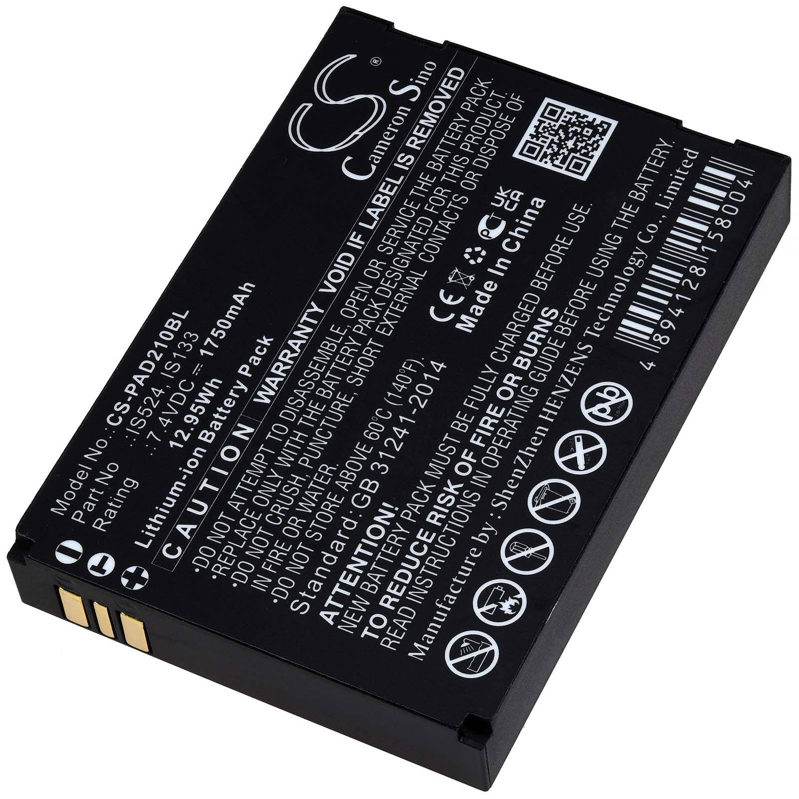 Akku für Pax myPOS D210 D210 Bluetooth Payment-, Zahl-, Karten-Terminal nur Typ IS133, 7,4V, Li-Ion-0