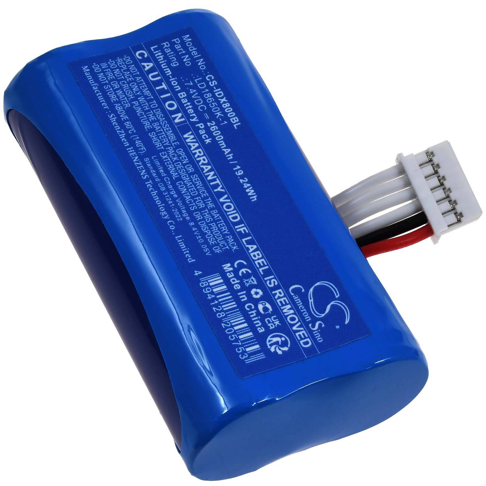 Akku für Ingenico AXIUM DX4000 Payment-, Zahl-, Karten-Terminal, 7,2V, Li-Ion-1