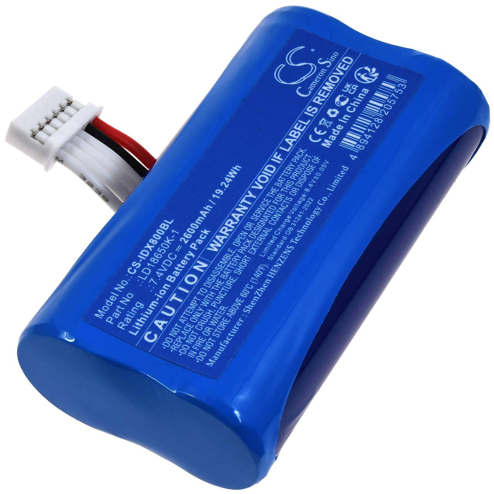 Akku für Ingenico AXIUM DX4000 Payment-, Zahl-, Karten-Terminal, 7,2V, Li-Ion-0