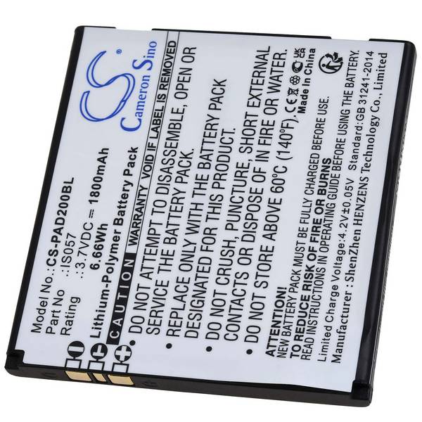 Akku für Pax myPOS D200 D200T Payment-, Zahl-, Karten-Terminal, 3,7V, Li-Polymer