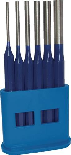 Splintentreibersatz 6tlg.3-4-5-6-8-10mm Ku.-Halter TECWERK-0