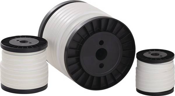 Flachdichtungsband 4360 L25 mxB14mm weiß 5,0mm PTFE Spule WST