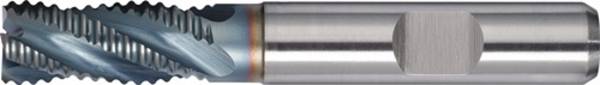 Schaftfräser DIN 844 Typ NR D.18mm Einsatz-L.42mm HSS-Co5 TiCN Weldon TW