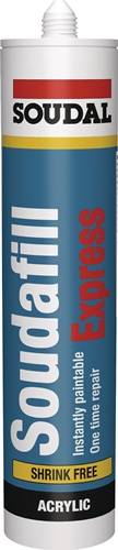 Füllspachtel SOUDAFILL EXPRESS weiß DIN 4102,Teil 4:B2 310ml SOUDAL-0