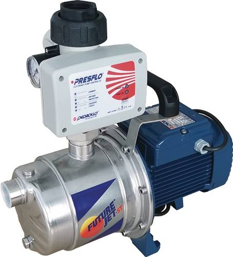 Gartenpumpe EVOJET AUTO FUTUREJETm 2A INOX (Presflo) 7200 l/h 59m 5,9bar 1450 W-0