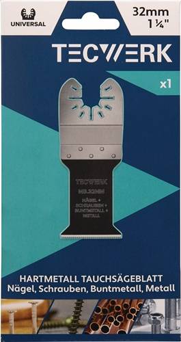 Tauchsägeblätter B.32mm Eintauch-T.46mm 1 St.Univ.TECWERK-1