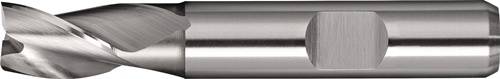 Bohrnutenfräser DIN 327 TypN D.4mm HSS-Co8 Weldon Z.3 kurz TECWERK