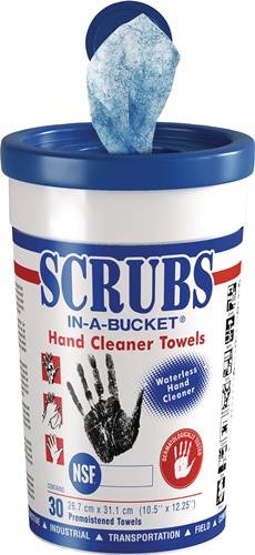 Handreinigungstuch Scrubs hohe Reinigungskraft 30 St.Eimer SCRUBS-0