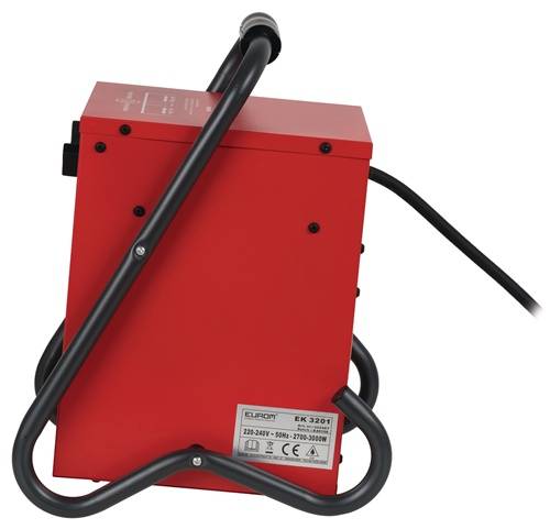EUROM 332407 Elektroheizer 308,88 m³/h 1000/2000/3000 W 16 A EUROM für den Ein-1