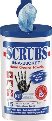 Handreinigungstuch Scrubs hohe Reinigungskraft 15 St.Dose SCRUBS-0