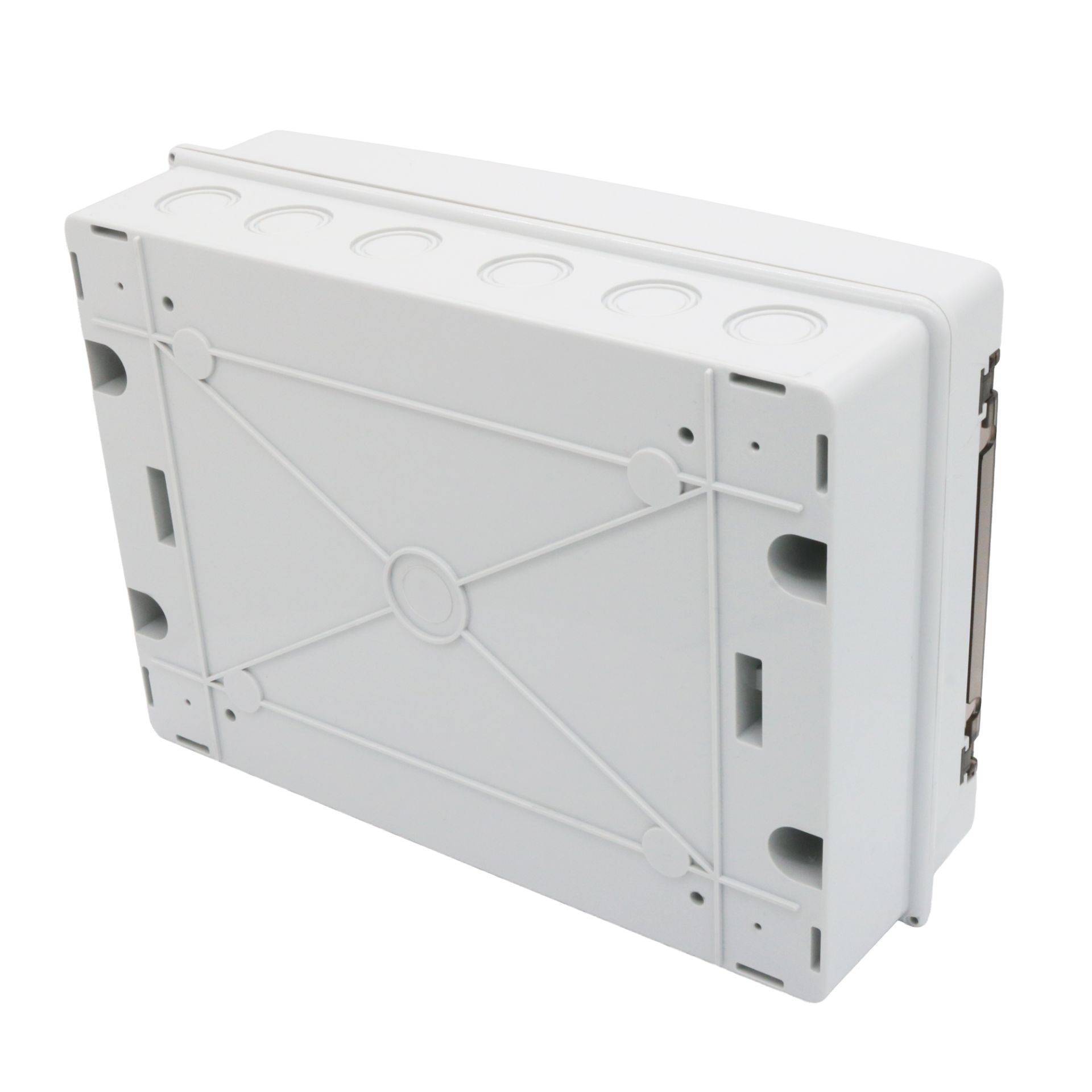 Sicherungskasten IP65 Aufputz 12 Module Verteilerkasten Feuchtraumverteiler-4