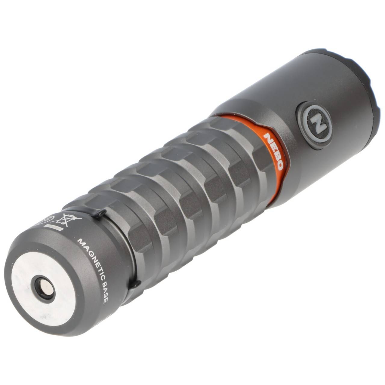 NEBO LED Taschenlampe TORCHY 2K mit bis zu 2000lm und 200m Leuchtweite integrierter 18650 Akku Li-ion 3,7V 2200mAh-2