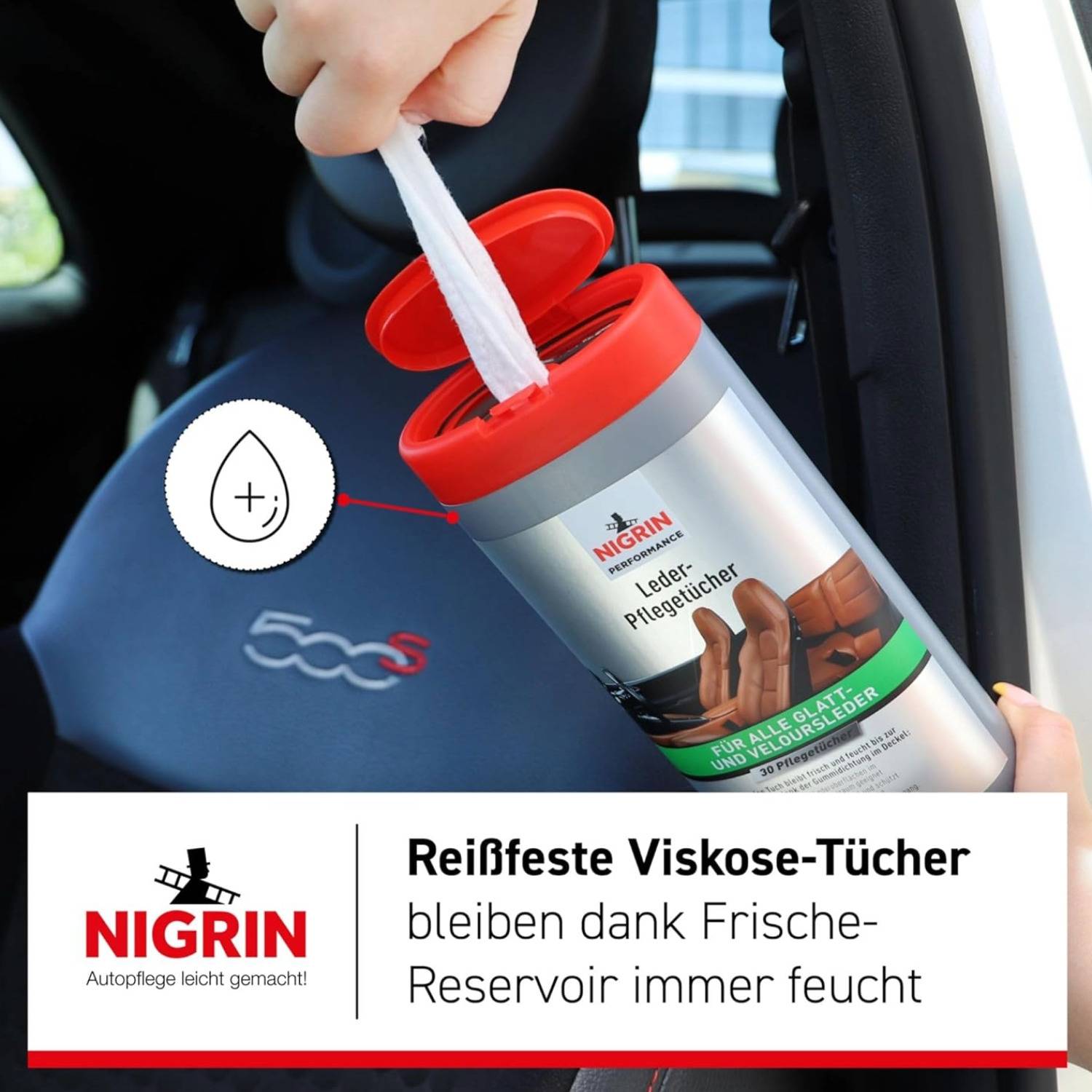 Performance Leder-Pflegetücher 30x-3