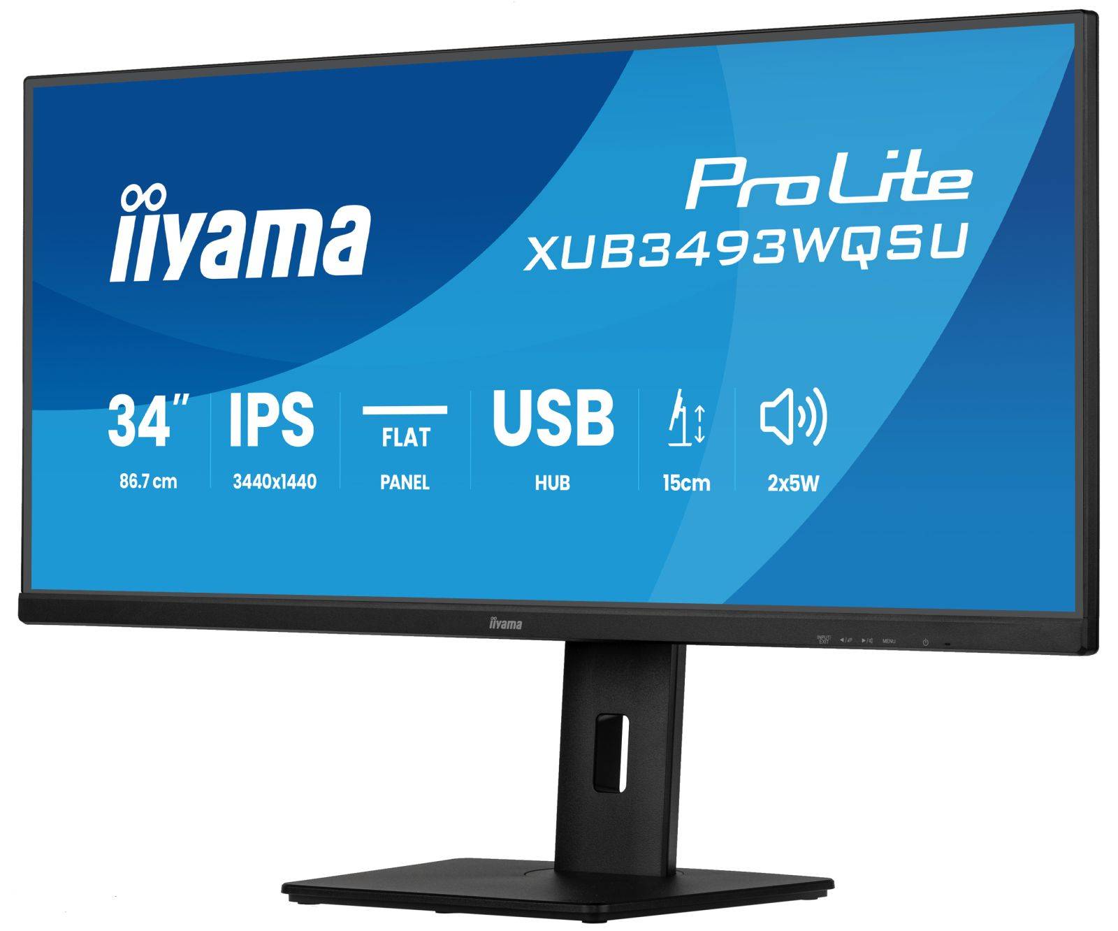 Iiyama ProLite XUB3493WQSU-B6 - LED-Monitor - 86.4 cm (34")-2