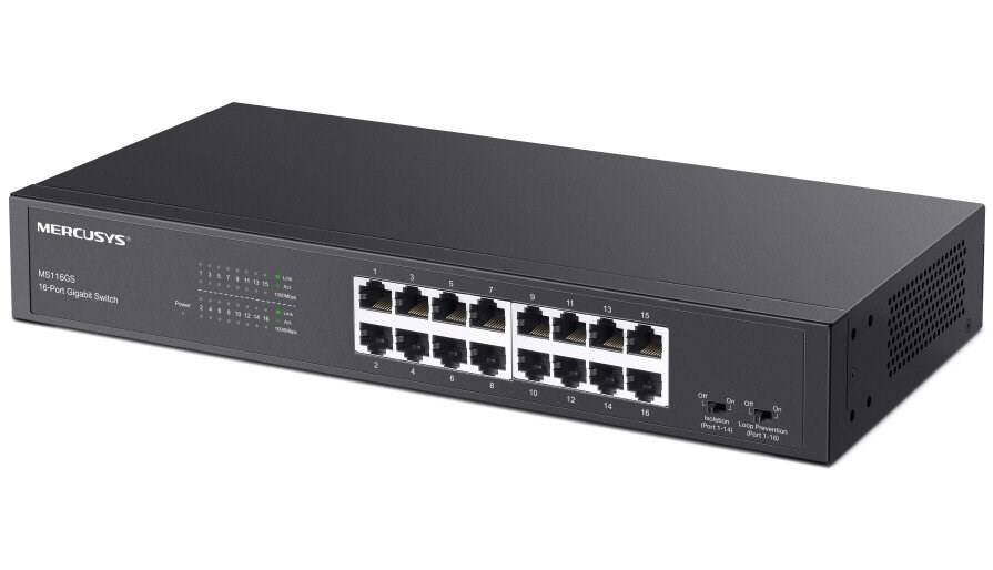 Mercusys MS116GS Desktop/Rackmount Switch - Switch - 1 Gbps-1