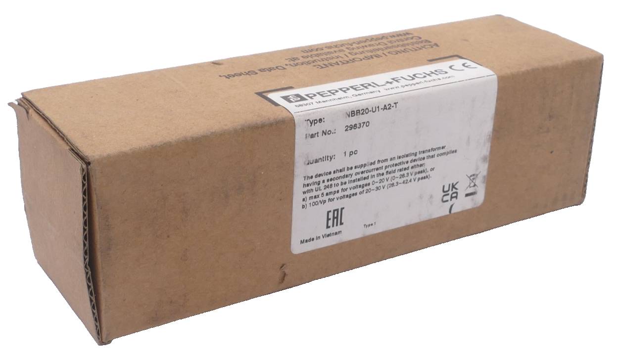 Pepperl + Fuchs Induktiver Sensor NBB20-U1-A2-T | 296370-0