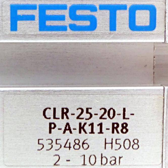 FESTO Linear-Schwenkspanner 535486 (CLR-25-20-L-P-A-K11-R8)-1