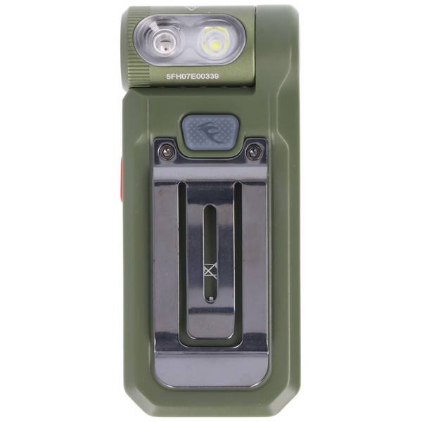 Fenix SW05R-RED LED-Taschenlampe, mit Rotlicht, Clip und Magnet, 200° verstellbarer Lampenkopf, wiederaufladbar
