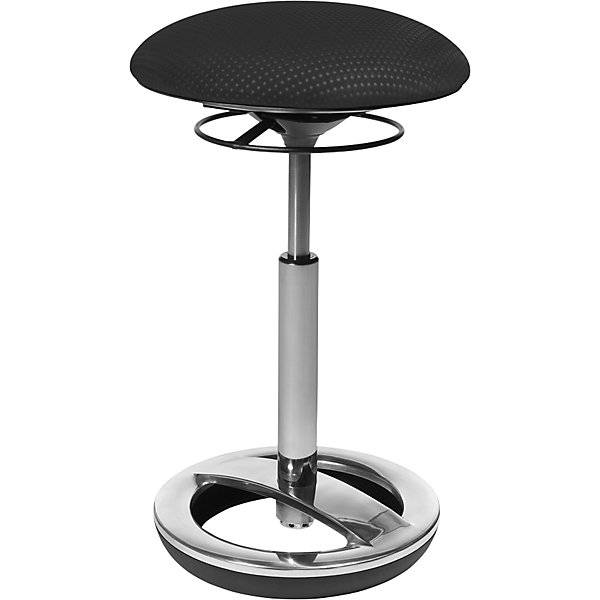 Bürohocker SITNESS HIGH BOB Sitzhöhe 490 - 700 mm Bezug schwarz. Topstar GmbH 84738349