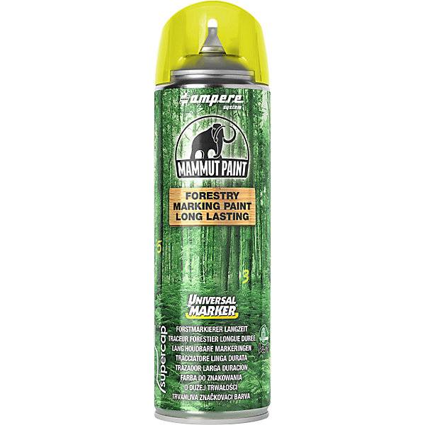 Forstmarkierer Mammut Paint Universal Marker® Langzeit Inhalt 500 ml VE 12 Stk gelb. Ampere Deutschland GmbH