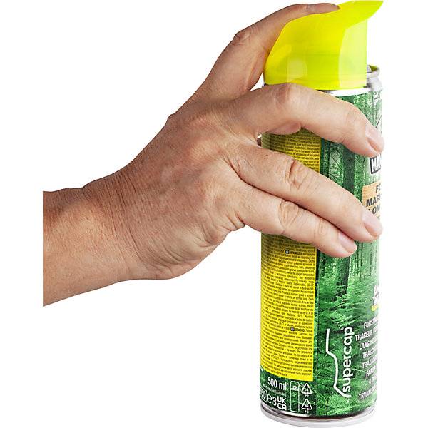 Forstmarkierer Mammut Paint Universal Marker® Langzeit Inhalt 500 ml VE 12 Stk gelb. Ampere Deutschland GmbH-3