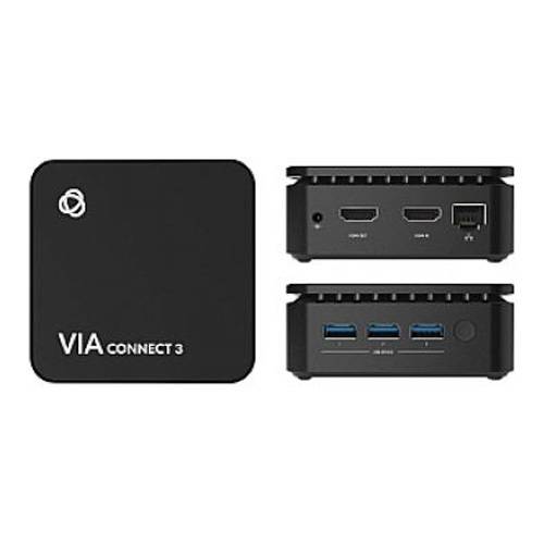 KRAMER VIA CONNECT 3 - Wireless Präsentations- & Kollaborationssystem (4K@60Hz | Simultane Anzeige | Bluetooth | WiFi)-0