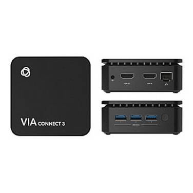 KRAMER VIA CONNECT 3 - Wireless Präsentations- & Kollaborationssystem (4K@60Hz | Simultane Anzeige | Bluetooth | WiFi)
