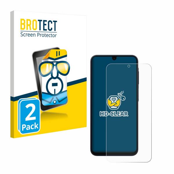 2x BROTECT Schutzfolie für Samsung Galaxy A17 5G Folie Klar Transparent