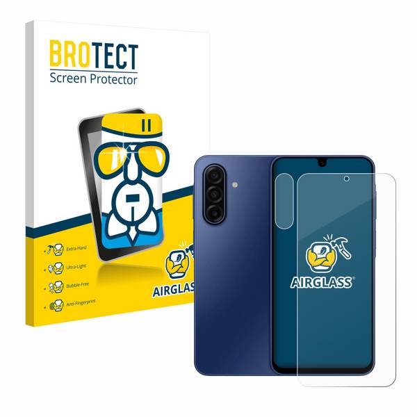 BROTECT Schutzglas für Samsung Galaxy A17 5G (Display+Kamera) Schutzfolie Panzer Folie Glas Display Schutz klar