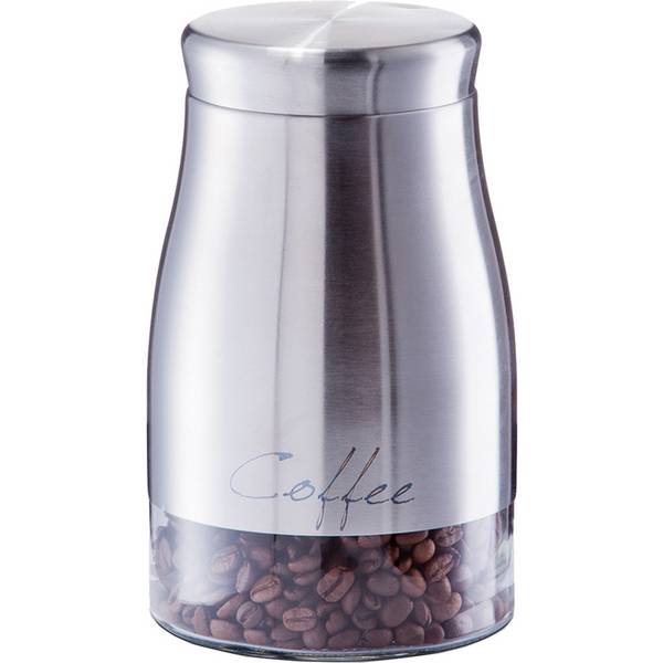 Esmeyer Vorratsdose COFFEE, Inhalt 1,3 Liter Material: Edelstahl/Glas, Schraubverschluss