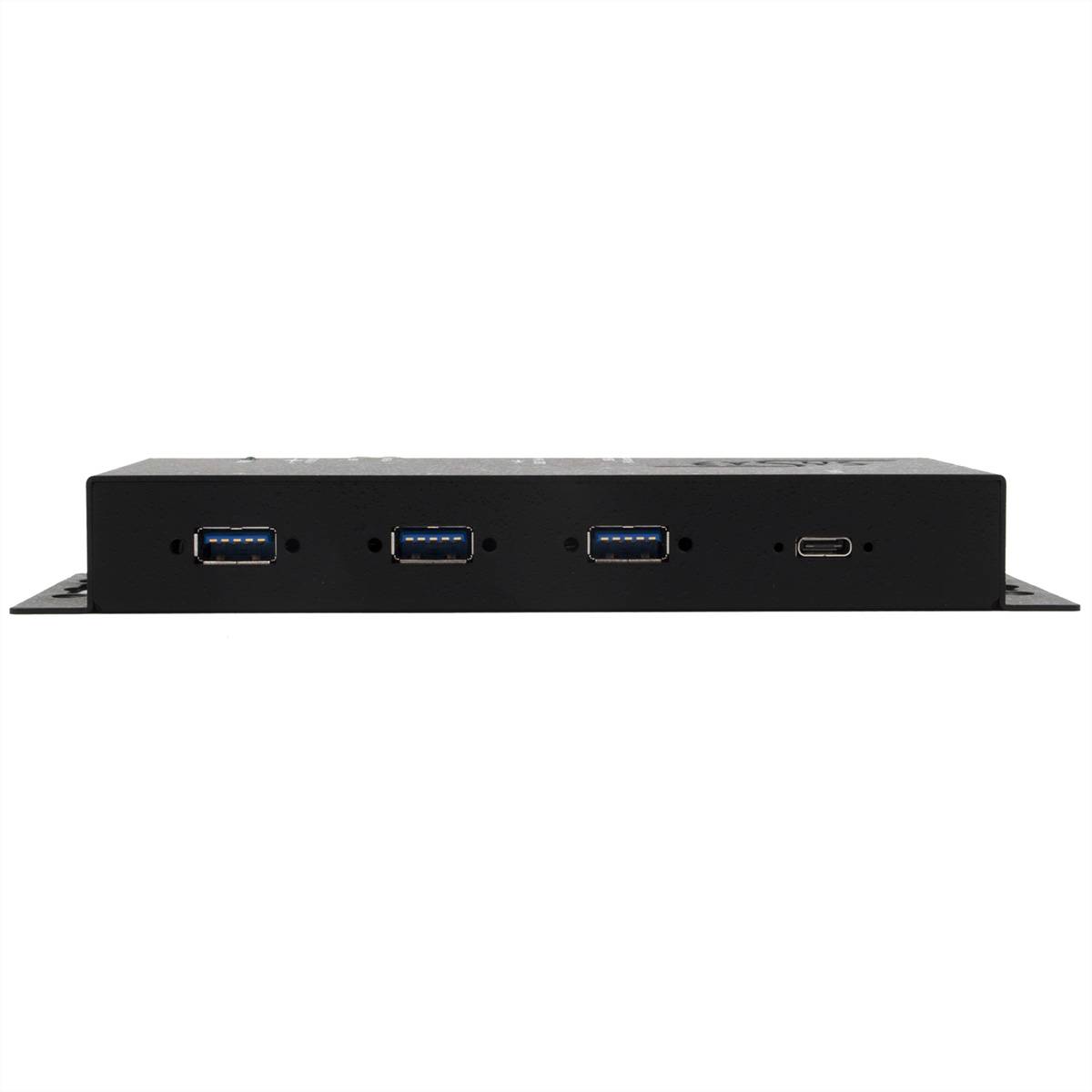 EXSYS EX-1191HMVS-PD 4-Port-USB-3.2 Gen 1 Metall HUB, mit USB-PD Aufladung-3