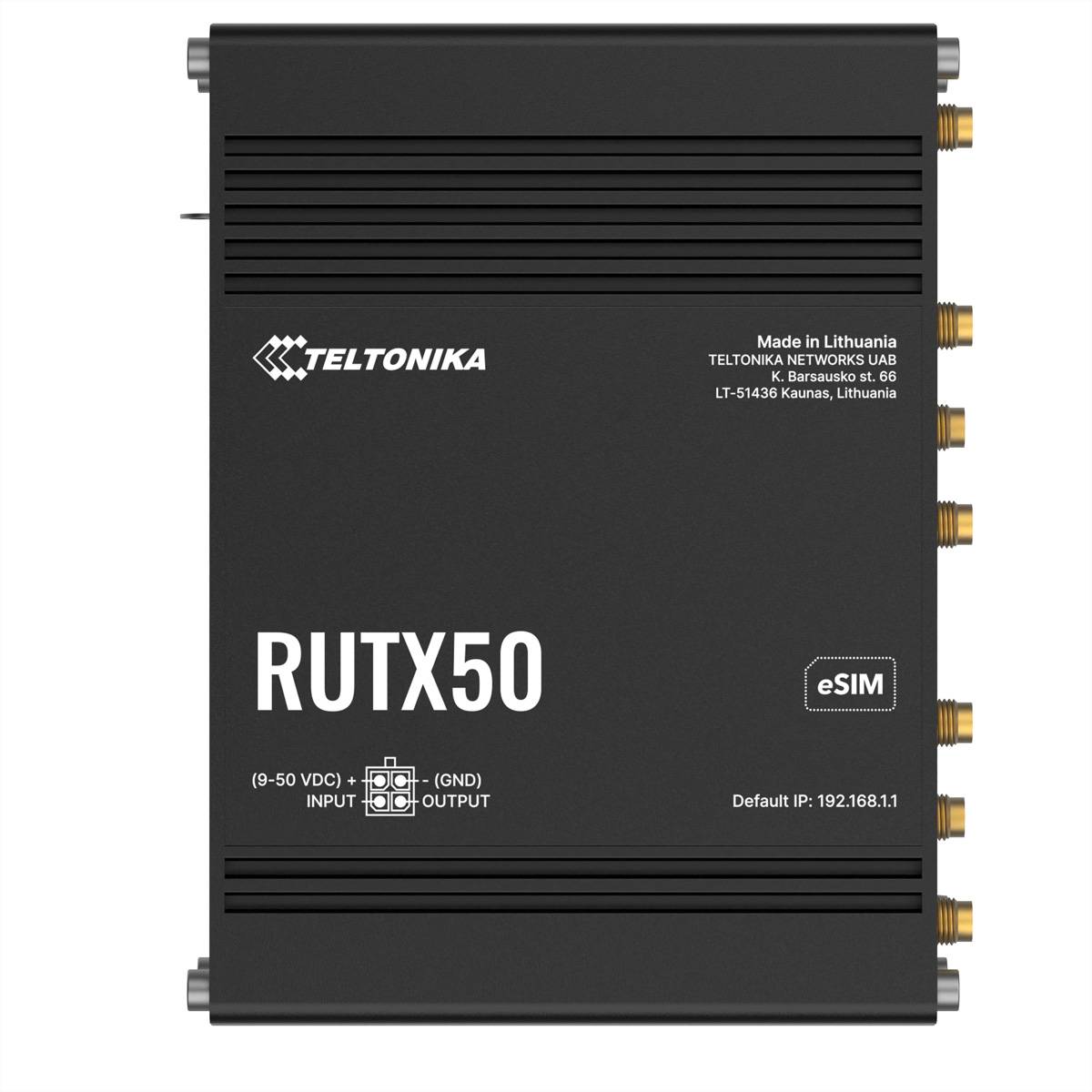 TELTONIKA RUTX50 5G/4G/LTE Industrie Router eSIM Version-1