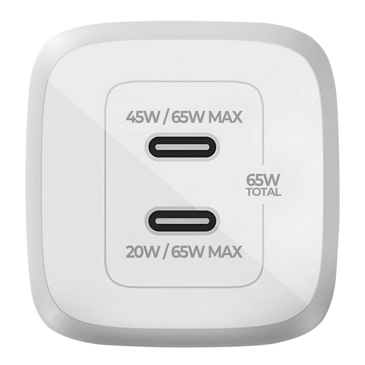 Belkin BoostCharge Pro GaN - Netzteil - PPS- und GaN-Technologie - 65 Watt - Fas-1