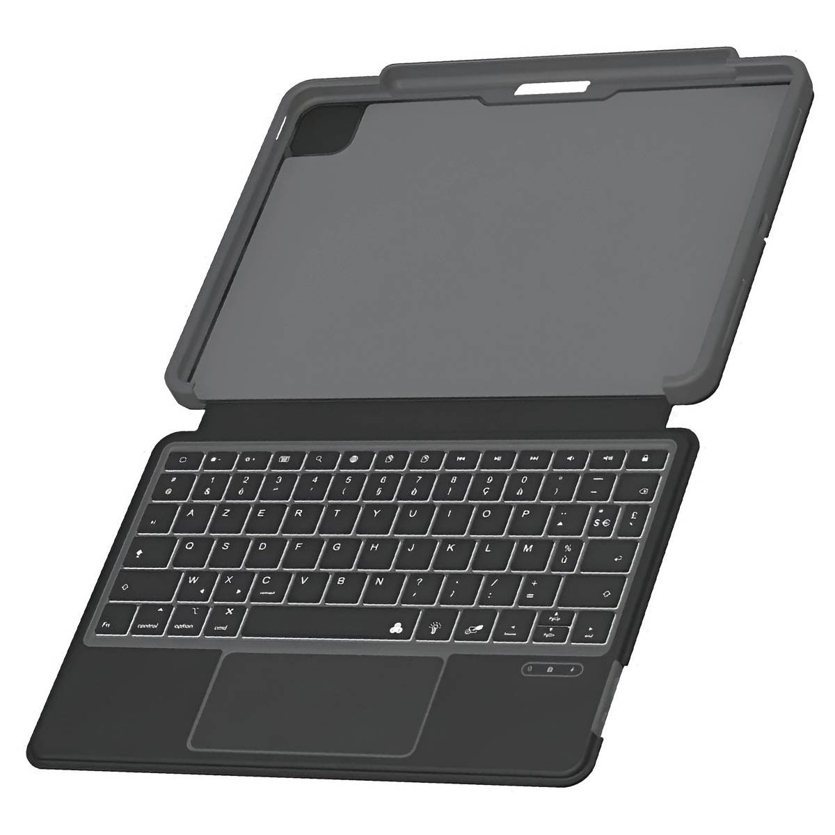 Etui für iPad Air 11" M2 Quick Note mit AZERTY Bluetooth Tastatur Schwarz-2