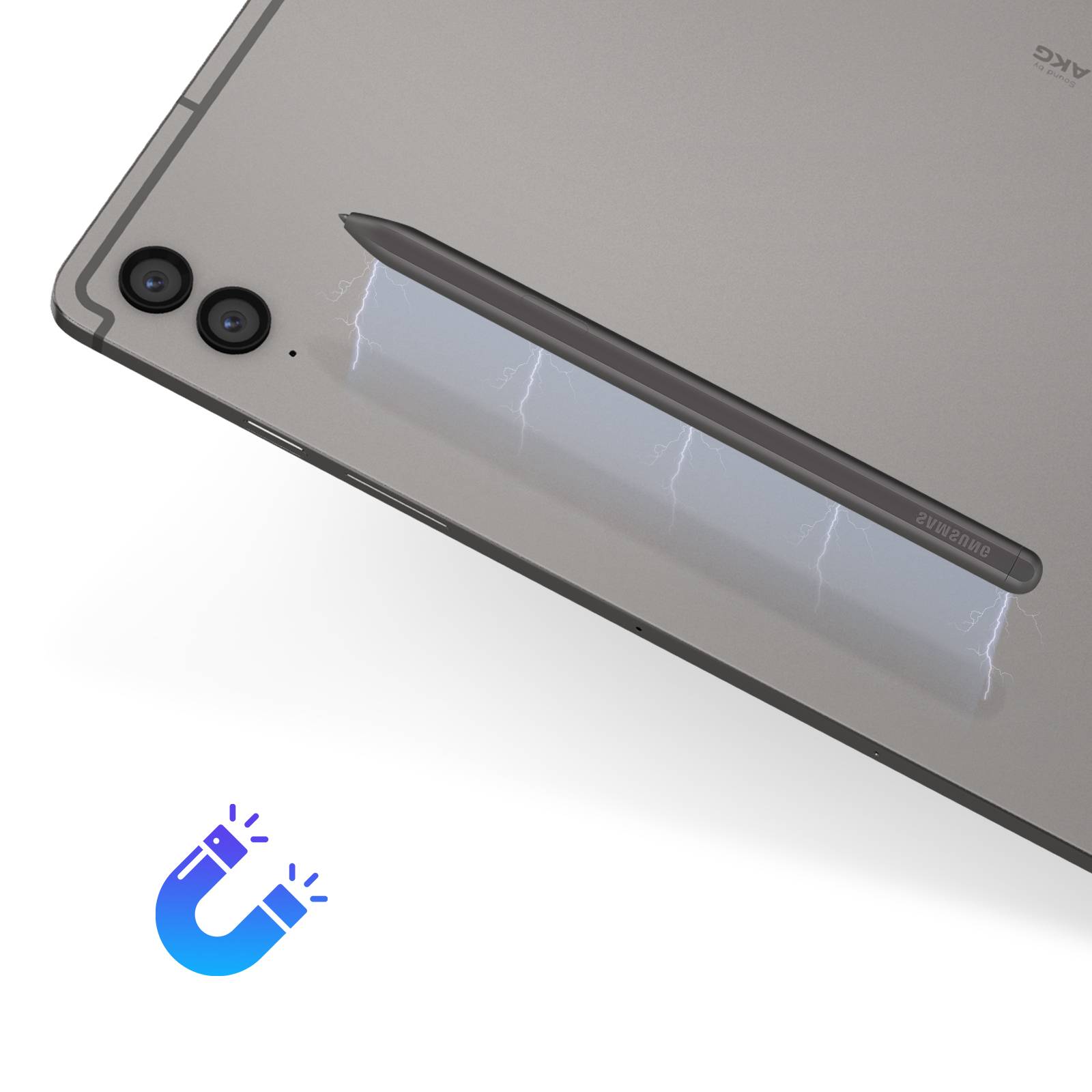 Samsung S Pen EJ-PX510 für Galaxy Tab S9 FE, Tab S10 FE-Serie (Grau)-3