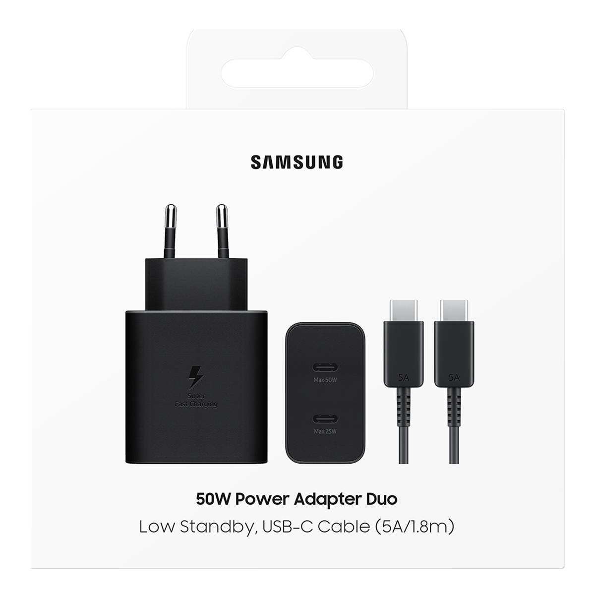 Samsung EP-T5020 - Netzteil - 50 Watt - 3 A - SFC 2.0, PD 3.0 (24 pin USB-C)-3