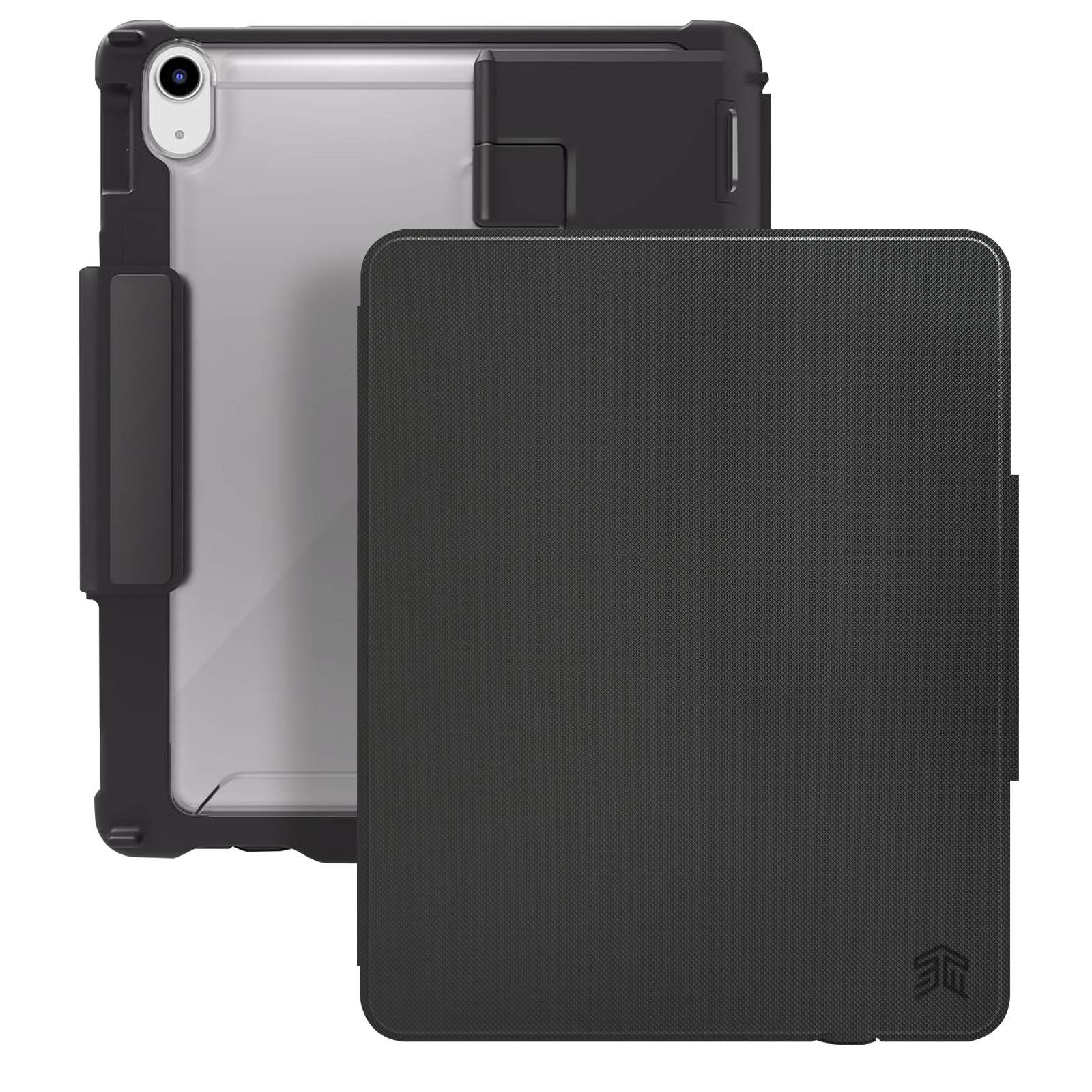 Tastaturhülle Azerty iPad 11 2025/10 2022 Touchpad Schwarz-4