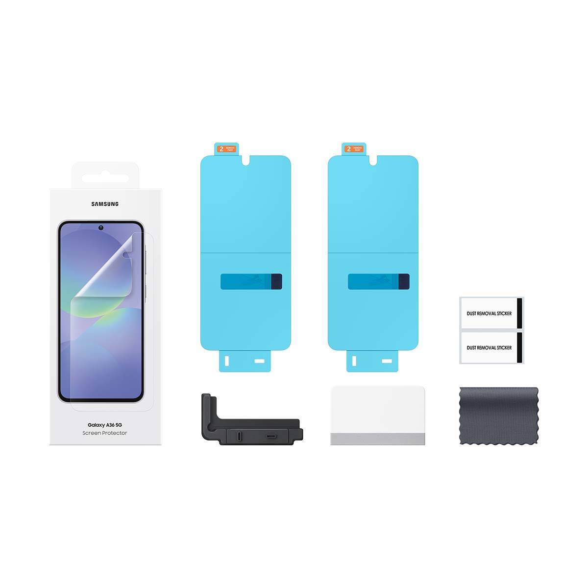 Samsung Screen Protector für Galaxy A36 transparent EF-UA366CTEGWW-1