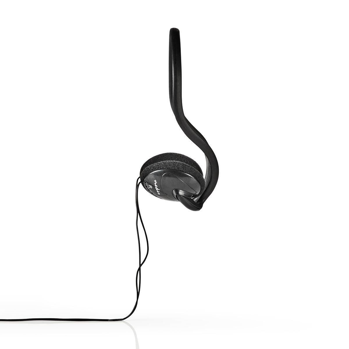 Nedis On-Ear-Kopfhörer Wired | 3.5 mm | Seillänge: 1.10 m | Schwarz-2